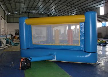 Warna Biru Inflatable Bouncer, Mini Inflatable Body Bouncers Untuk Kid