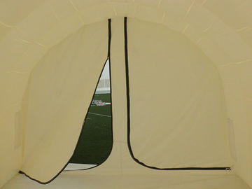 Besar 0.55mm PVC Terpal Putih Dome Lgloo Tenda Tiup Untuk Pesta