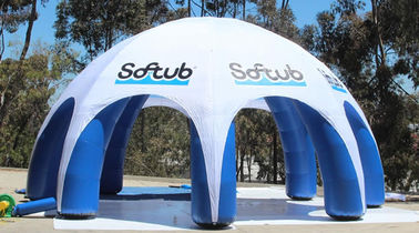 Iklan Outdoor Inflatable Tent, Inflatable Spider Dome Tent dengan Kaki