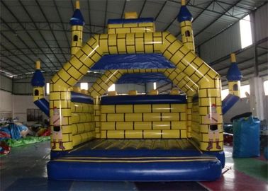 Luar Plato PVC Terpal Mini Inflatable Bouncer Castles Untuk Permainan Bayi