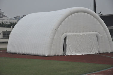 Tenda Olahraga Inflatable Outdoor PVC Putih Profesional Untuk Acara 40 × 15m
