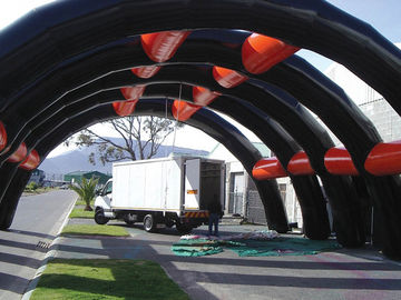 Outdoor Advertising Inflatable Tent / Inflatable Sport Tent dengan Mesh