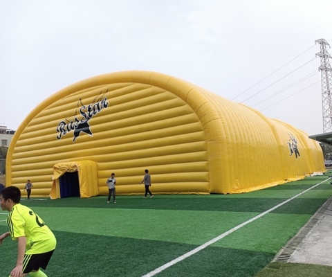 Tenda Rentang Besar PVC Untuk Lapangan Tenis Sepak Bola Olahraga