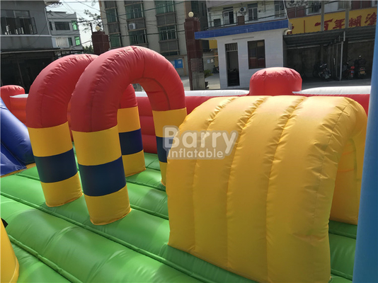 Sesuaikan Anak-anak Air Inflatable Bouncer Taman Hiburan Tema Kartun 20mL * 10mW * 4mH