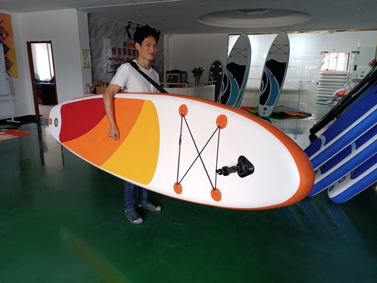2 Lapisan Drop Stitch PVC Stand Up Sup Paddle Board Papan Selancar Tiup
