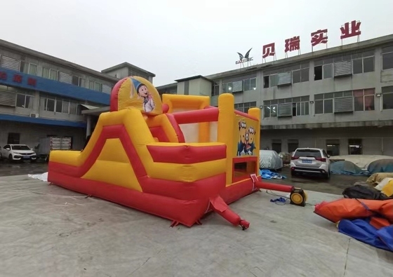 18oz PVC Tarpaulin Inflatable Bouncer House Seluncuran Air Kering