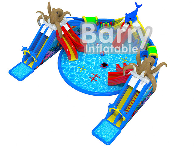 Taman Bermain Air Gurita Raksasa, Taman Air Meledak ...