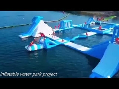 Sea Inflatable Floating Water Park China pabrik
