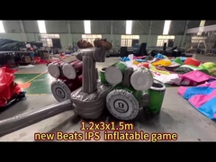 Rock Out With Beats Interactive Play System IPS Inflatable Drums Game Untuk Acara Musikal