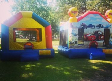 Anak-anak Inflatable Bouncer House, Comercial Moonwalk Bounce House Jumper Untuk Partai