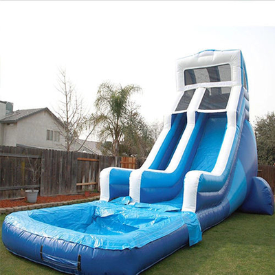 Disesuaikan Inflatable Slide Pool Bouncy Castle Inflatable Combo