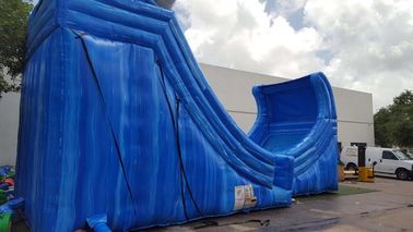 Besar 27 Ft Tinggi Gelombang Rider Inflatable Water Slides Dengan Air Pump Dan Bahan Perbaikan