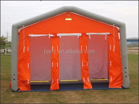 Fashion Tenda Dekontaminasi Tiup Terpal Meledakkan Tenda Mandi