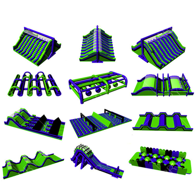 Game Interaktif Dewasa Terbesar Desain Khusus Insane Inflatable 5k Race Blow Up 5k Untuk Acara Luar Ruang