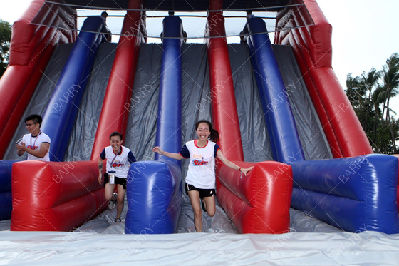 Kasus Komersial Singapura Acara Besar Inflatable 5km Giant Inflatable Obstacle Course Bouncy Castle 5k Aktivitas
