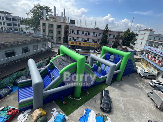 Usa Case Giant Outdoor Game 5km Bounce House Insane Inflatable 5k Race Extreme 5k Inflatable Run Untuk Acara Komersial