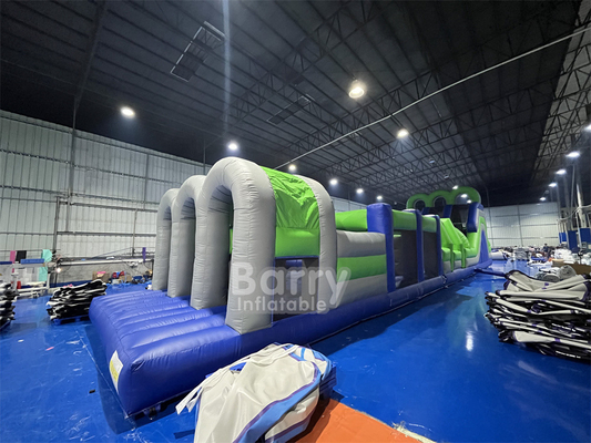 Acara Komersial Raksasa Bounce House 5K Letakkan Terbongkar Course Hambatan Permainan Olahraga Untuk Anak-anak Dan Dewasa Tantangan