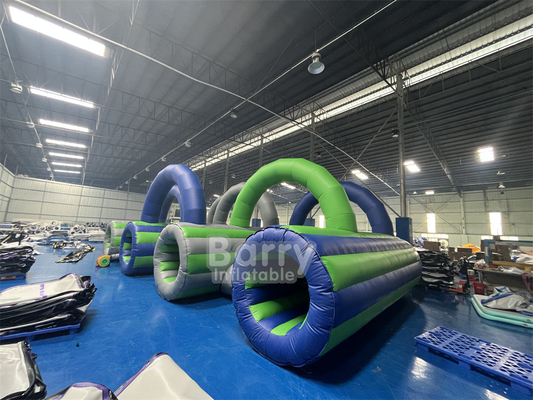 Acara Komersial Raksasa Bounce House 5K Letakkan Terbongkar Course Hambatan Permainan Olahraga Untuk Anak-anak Dan Dewasa Tantangan