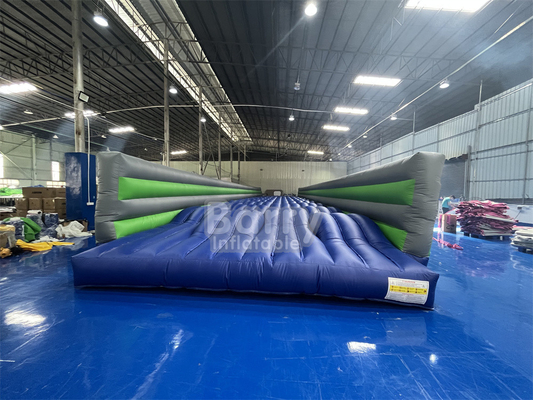 Custom Inflatable Running Event Bounce 5k Wave Runner Lapangan rintangan inflatable terbesar di dunia untuk anak dan orang dewasa