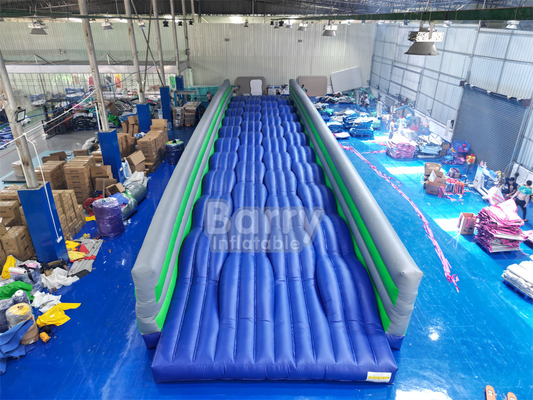 Custom Inflatable Running Event Bounce 5k Wave Runner Lapangan rintangan inflatable terbesar di dunia untuk anak dan orang dewasa