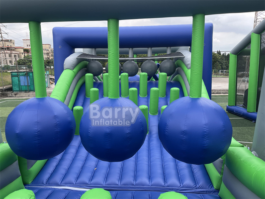 Game Interaktif Bola Penghancur Inflatable Untuk Kursus Serangan 5K Insane