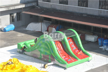 Promosi Anak Mainan Inflatable Snake Slide Dengan Tangga Dibelakang