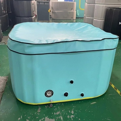 Dimodifikasi Portable Drop Stitch Pool DWF Above Ground Kolam renang anak-anak Kolam renang dengan penutup dan pompa listrik