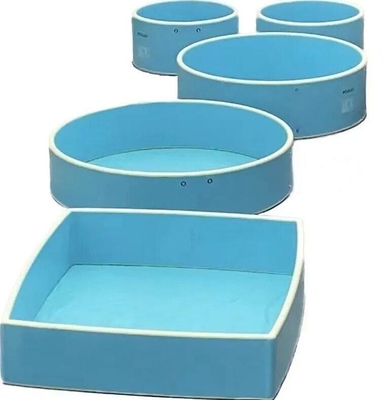 Mudah Untuk Membersihkan Lipat Drop Stitch Inflatable Pool Dan Logo Ditcetak Portable Drop Stitch Pool