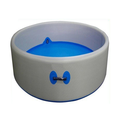 Summer Backyard PVC Kids Drop Stitch Kolam Renang Besar Di Atas Tanah Hot Tub Spa Outdoor Massage Spa Pool