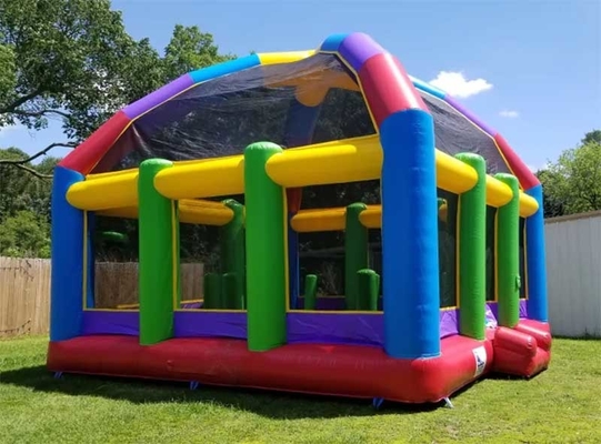 Pvc kelas komersial Mega Dome Bounce House untuk orang dewasa Untuk menyewa pesta