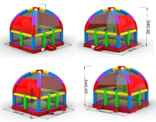 Pvc kelas komersial Mega Dome Bounce House untuk orang dewasa Untuk menyewa pesta