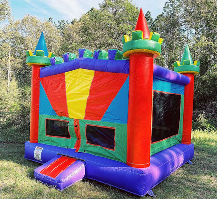 Custom Logo Cetak 13ft Castle Bounce House Komersial Dewasa Anak-anak Jumping Bouncy