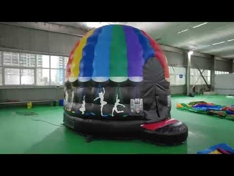 Disco Dome Bounce House Dalam Bahan PVC 7-15 Hari Periode Produksi Untuk Acara Anda berikutnya