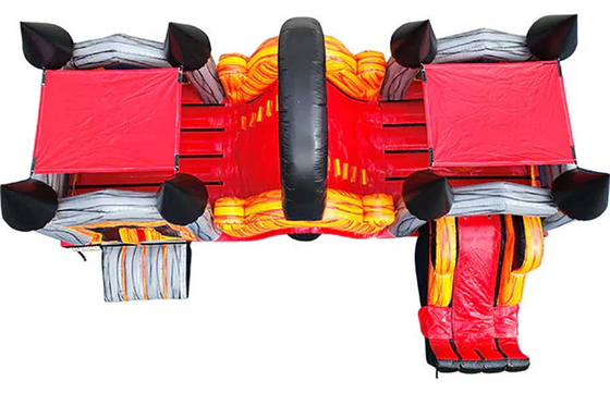 Kursus rintangan yang disesuaikan Kombo Bounce House untuk Anak-anak Hiburan luar ruangan dalam ruangan