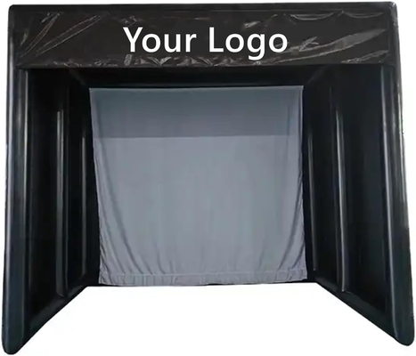 Pelatihan outdoor simulator golf kembung tenda simulator golf kandang kandang untuk latihan rumah dengan desain khusus