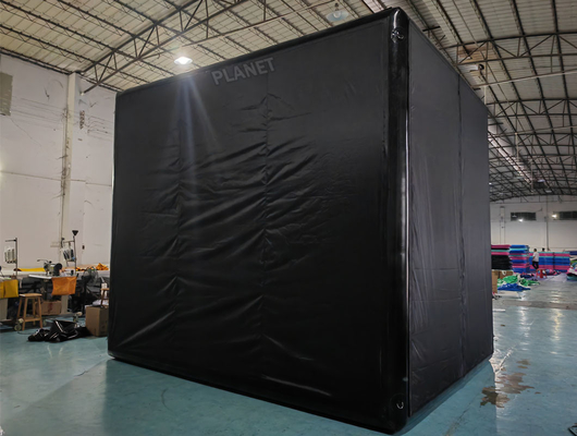 Tenda Pelatihan Golf Tiup Ayunan Penuh Acara Permainan Olahraga Kandang Simulator Golf Tiup Teluk Sim