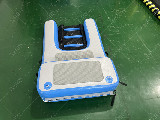 Aman Dan Stabil Non-Slip PVC Inflatable Air Ramp Floating Platform Ramp Floating Pet Menekuk Mat Untuk Pool Danau Dock