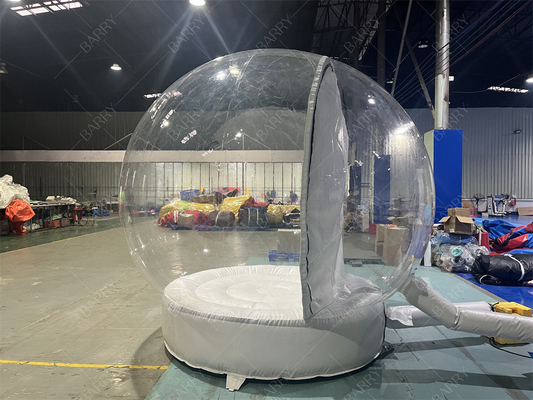 3m Dekorasi Klub Malam Natal Tenda Bola Salju Jelas Tenda Santa House Santa Grotto Oxford Chirstmas Bubble Tent