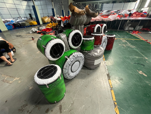 Rock Out With Beats Interactive Play System IPS Inflatable Drums Game Untuk Acara Musikal