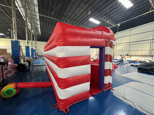 Olahraga 3 Game Karnaval Game Booth 4 In 1 Combos Inflatable Grand Carnival Game Tent