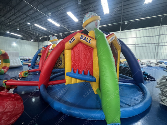 Dunia Besar Olahraga Game Karnaval Inflatable 3/4/5 Dalam 1 Outer Game Inflatable