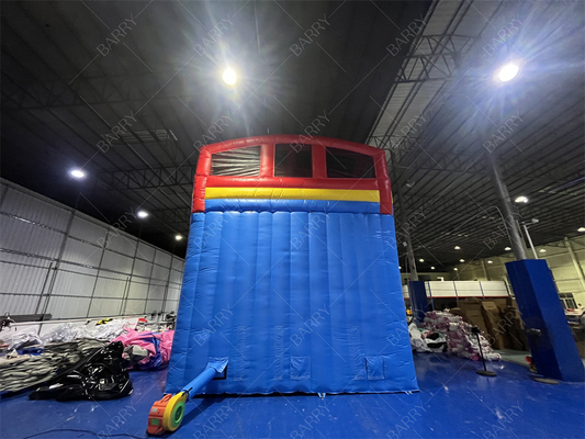 10.5x5.4x6.6m Komersial Double lane Giant Inflatable Water Slide Jumper Bouncing Moon Bounce Water Slides untuk kolam renang dewasa