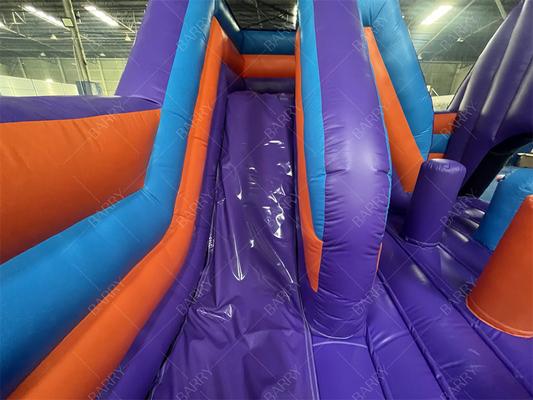 Sesuaikan Ukuran Grosir Tingkat Up Inflatable Bouncer Combo Bouncy Castle Untuk Anak-anak