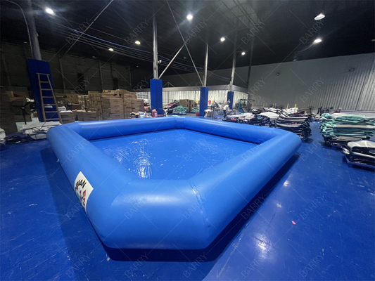 Ramah Keluarga Portable PVC Paddling Pool Lipat Di Atas Tanah Anak-anak Kolam Renang Inflatable Untuk Anak-anak