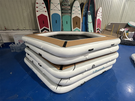 Bulat Air Hammock mengambang Rakit 10 Classic Lounge Hammock Inflatable Untuk Dewasa Anak-anak