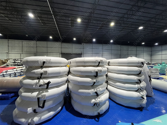 U Shape Inflatable Floating Dock Untuk Motor Boat Inflatable Jet Ski Dock