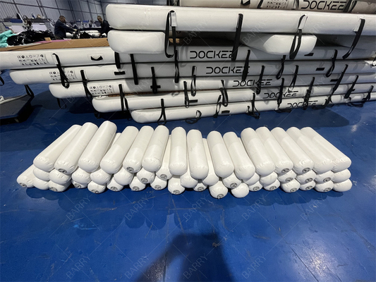 PVC Marine Inflatable Dock Yacht Boat Bumpers Kapal-Fenders Dengan Berbagai Ukuran Dan Warna Untuk Dijual Inflatable Dock Bumpers