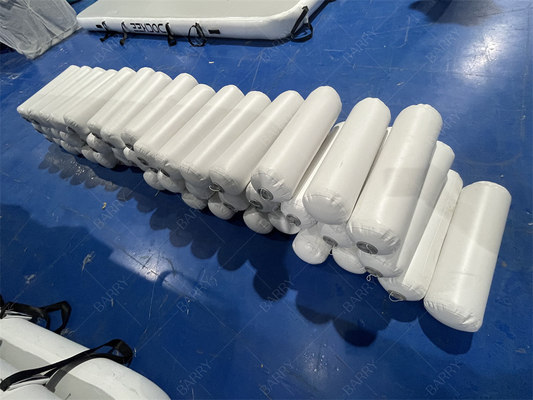 PVC Marine Inflatable Dock Yacht Boat Bumpers Kapal-Fenders Dengan Berbagai Ukuran Dan Warna Untuk Dijual Inflatable Dock Bumpers