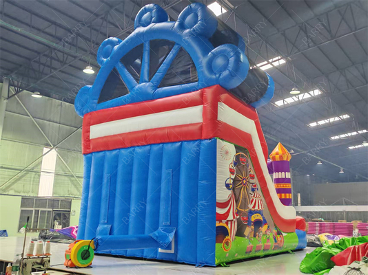 Tema Joker Roda Ferris Slide Inflatable 6x4M Warna Khusus