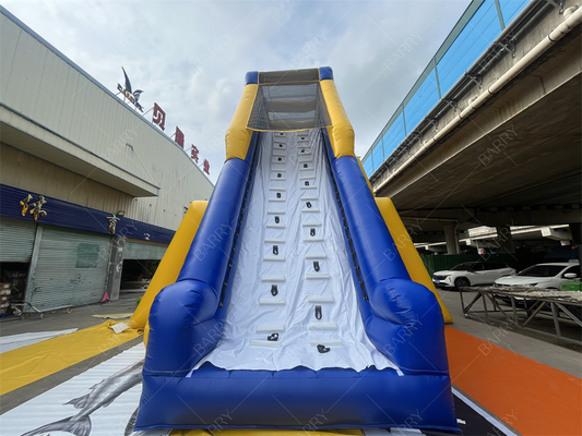 Perosotan Air Tiup Raksasa Komersial 30x10.6m PVC untuk Taman Hiburan